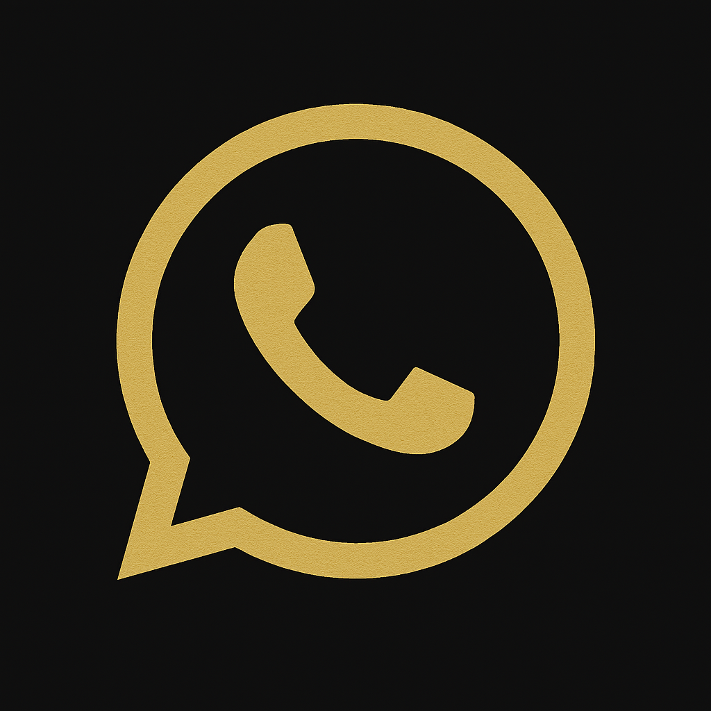 WhatsApp dorado